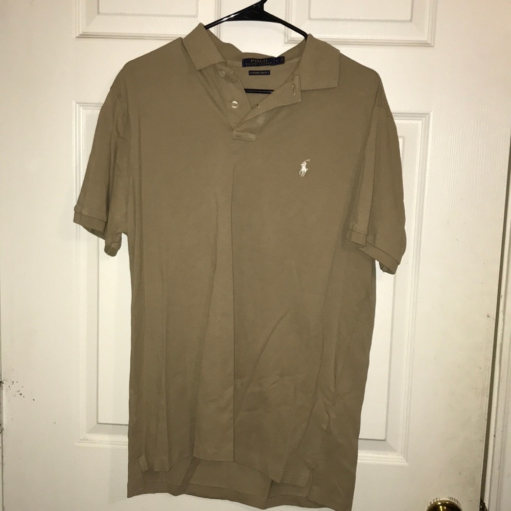 Large ‘Custom Slim Fit’ Ralph Lauren Polo